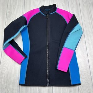 NWOT Women's Sz XL Wetsuit Top Neoprene Jacket Long Sleeve 2mm